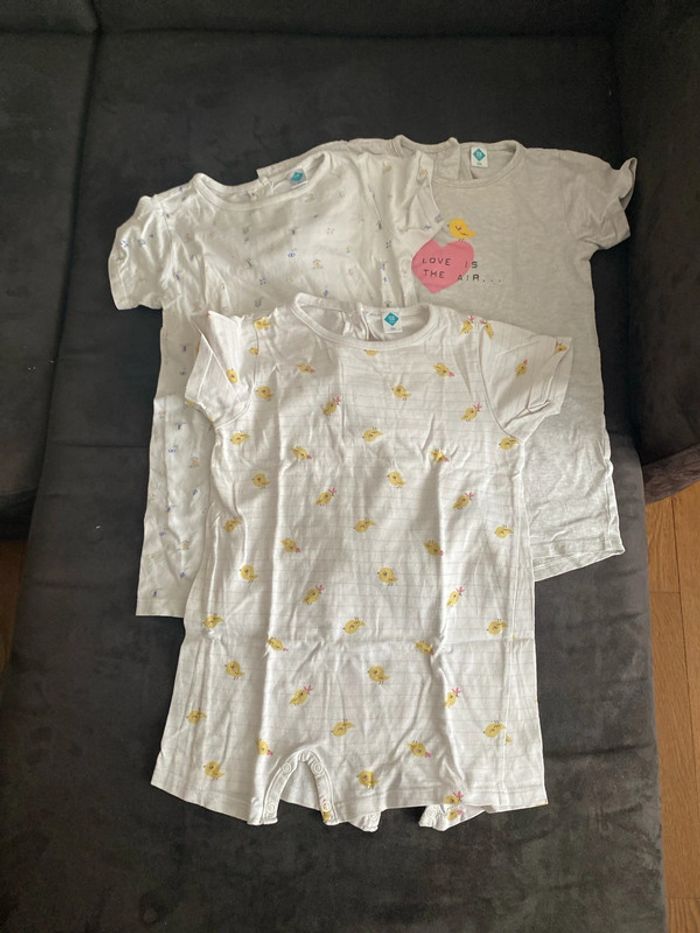 3 pyjamas 24 mois fille