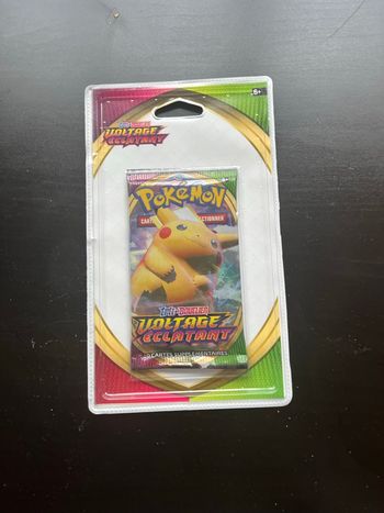 Blister voltage éclatant Pokémon