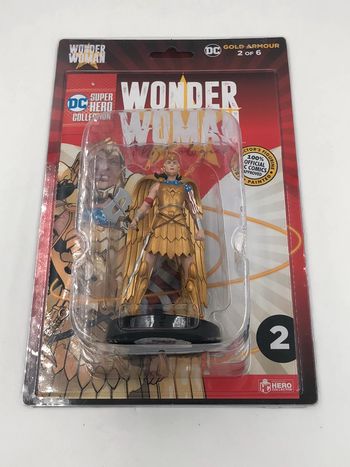 Figurine de collection DC super Hero Wonder Woman + comics  neuf