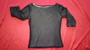 Tee-shirt réversible manches 3/4