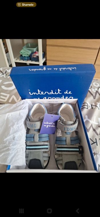 Chaussures garcon neuves