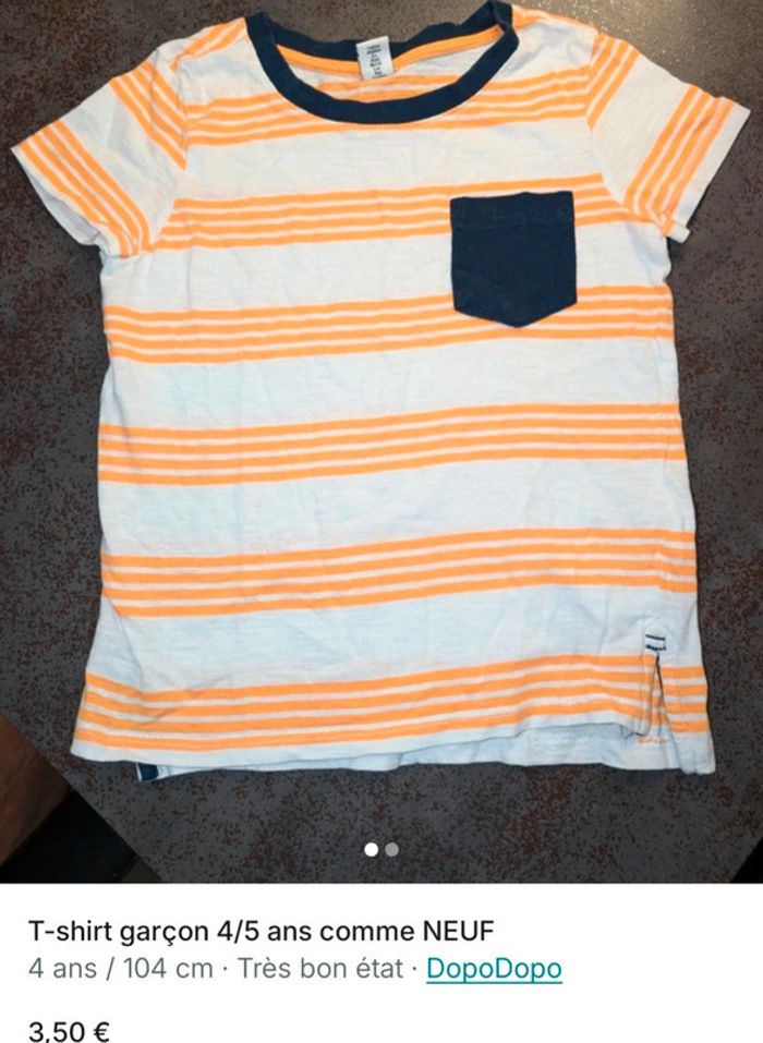 Lot été garçon 4/5 ans - Offre - photo numéro 3