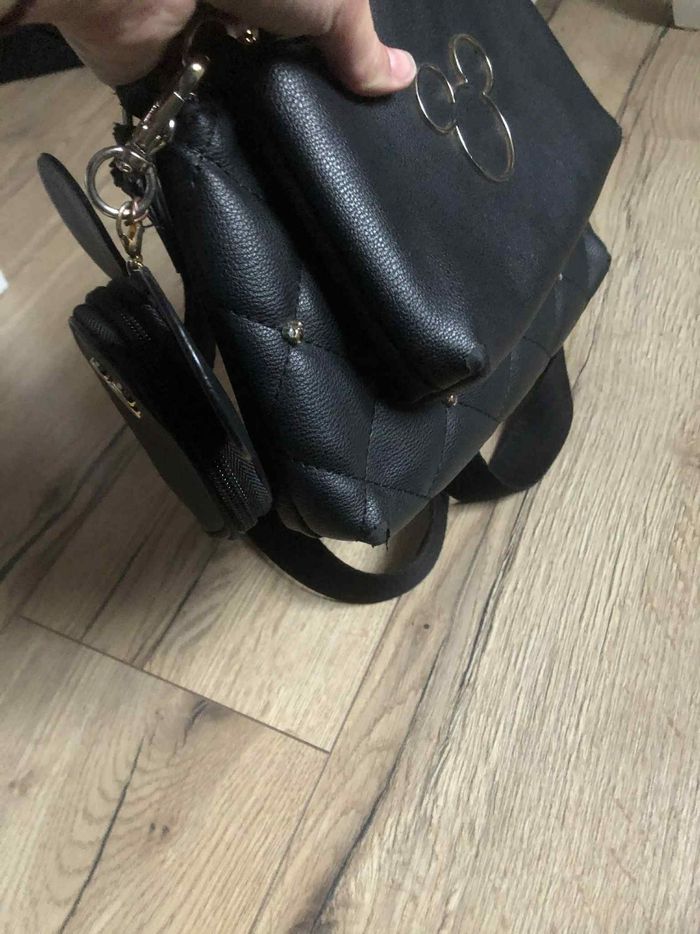 Sac Disney Mickey noir avec porte monnaie - photo numéro 7