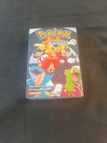 Manga pokemon or et argent
