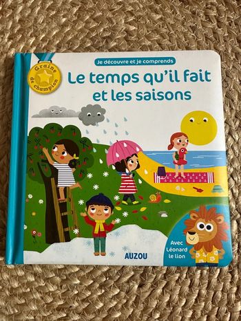 Livre « Le temps qu’il fait et les saisons »