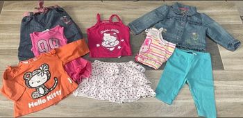 Lot vêtements 9 et 12 mois en bon état