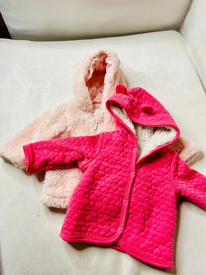 Manteau doudoune fille 3 mois