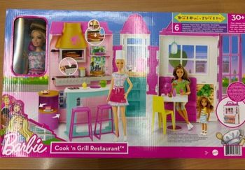Restaurant Barbie – Cook’n Grill Restaurant – NEUF 