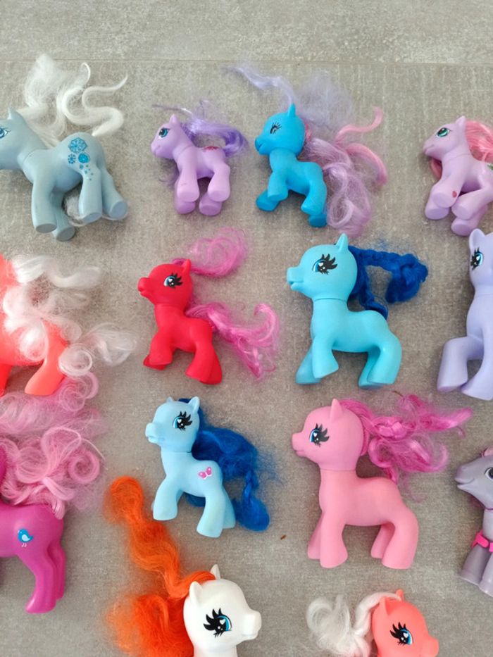 Lot petits poney pony horse - photo numéro 3