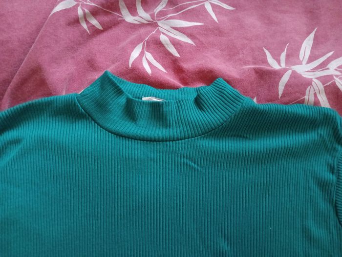 Pull fin 46/48 Bleu Bonheur - photo numéro 6