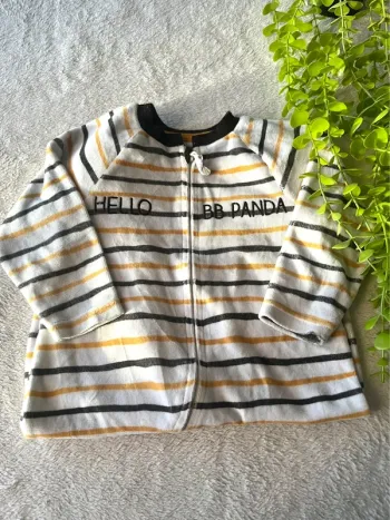 Tres beau pyjama 1 pièces épais pour bébé garçon