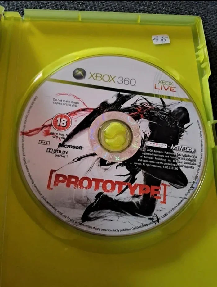 Jeu xbox360 prototype - photo numéro 3