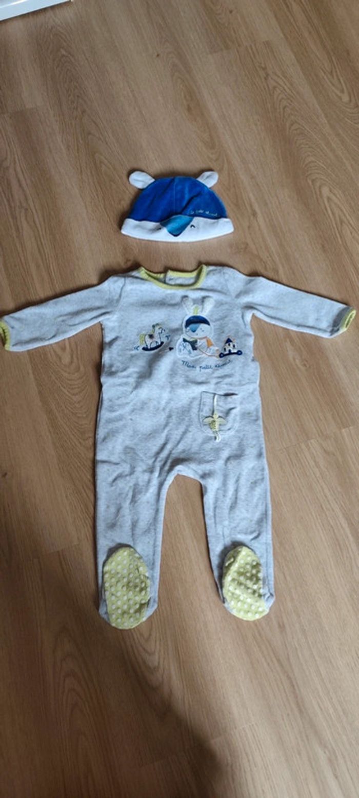 Pyjama velours 18 mois