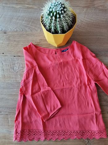 Blouse corail