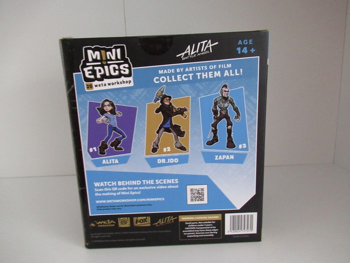Alita Mini Epics Figurine Zapan - photo numéro 3