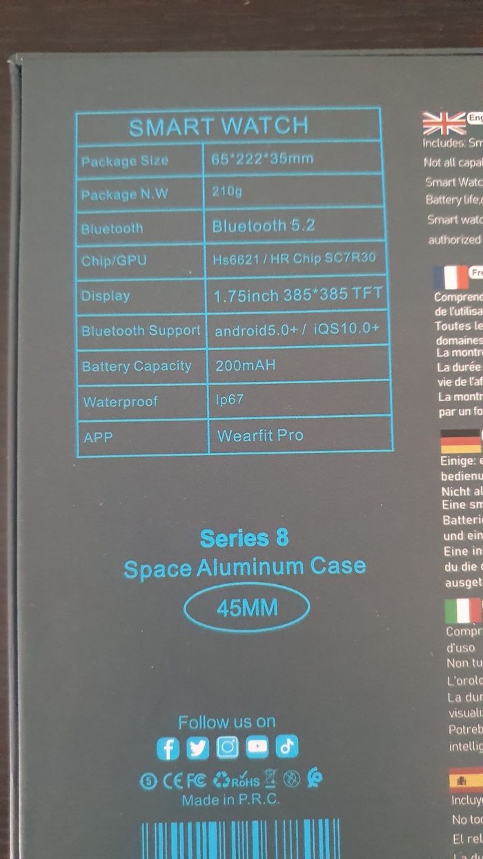 Smart watch  neu - photo numéro 3