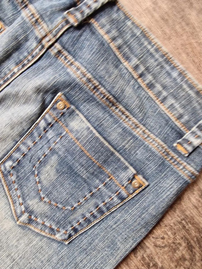 Jupe en jean bleu - photo numéro 5