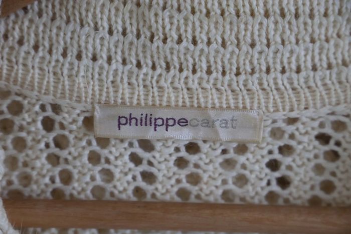 C38 Gilet Crochet Philippe Carat Taille L - photo numéro 2