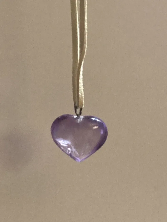 Magnifique coeur en améthyste - photo numéro 2