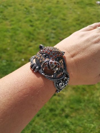 Bracelet tête de tigre vintage