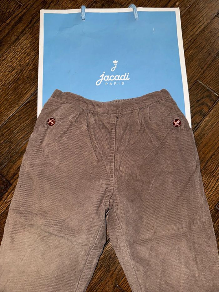 Pantalon velours Jacadi 18 mois - photo numéro 2