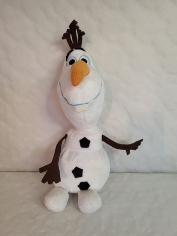 Peluche olaf reine des neiges