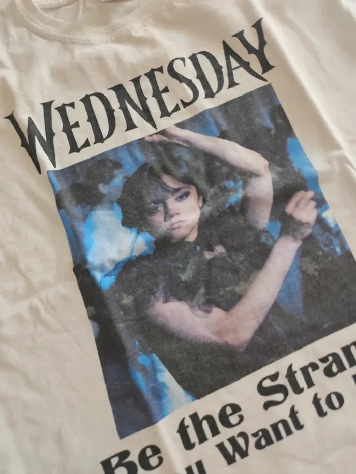 T-shirt Zara Mercredi - photo numéro 2