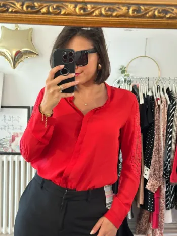 Blouse The Kooples rouge taille 36