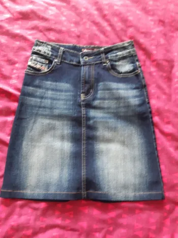 Jupe jean
