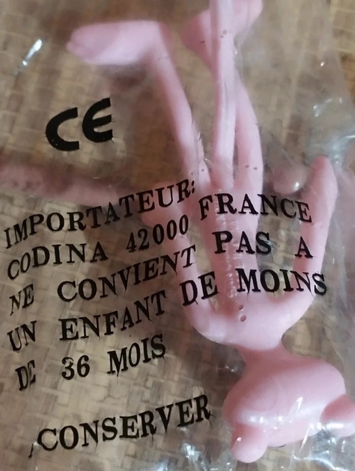 La panthère Rose vintage des années 80 - photo numéro 5