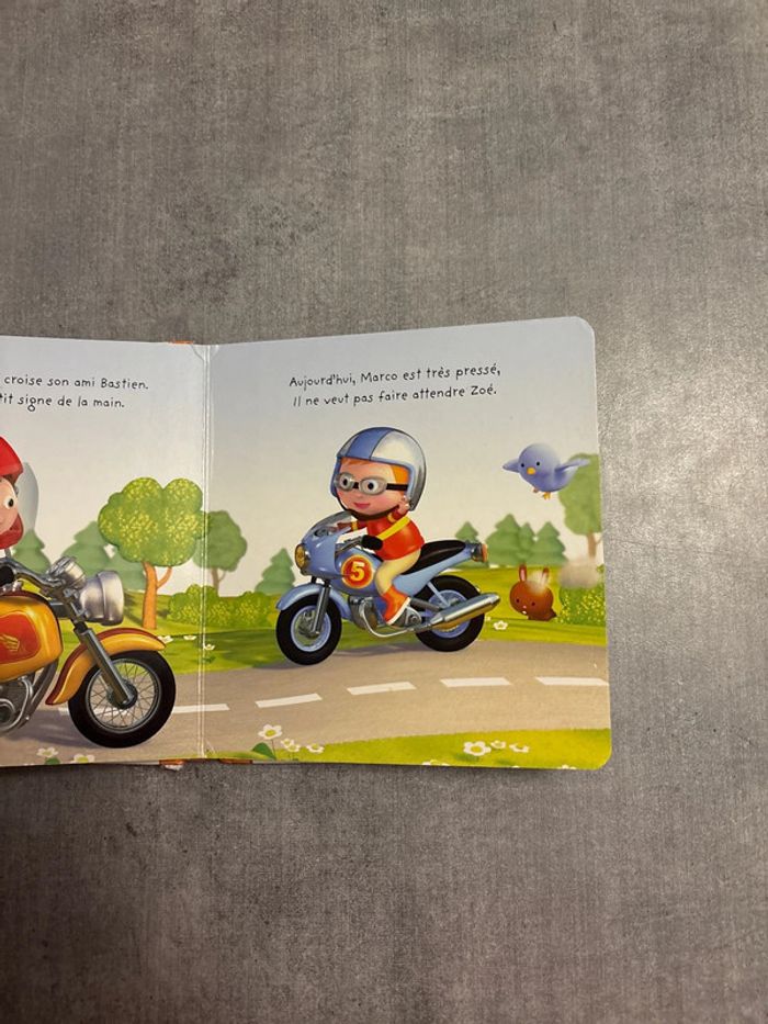 Livres, petit garçon, la moto de Marco - photo numéro 4