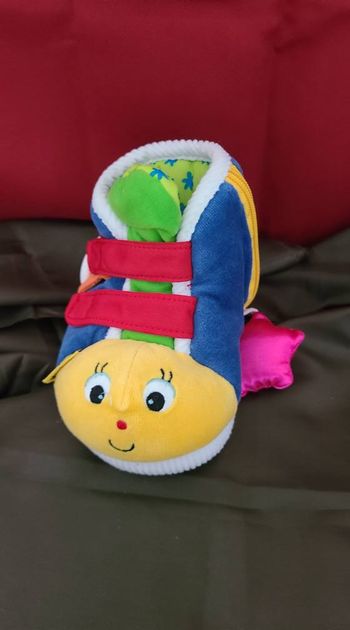 Chaussons d'apprentissage peluche