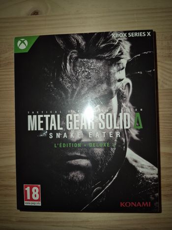 Coffret Xbox Series X - Metal Gear Solid Delta Snake Eater Deluxe Edition