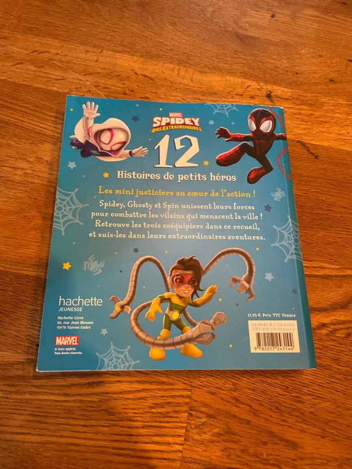 Livre Disney Marvel Spidey amis extrême 12 histoires de petits héros - photo numéro 3