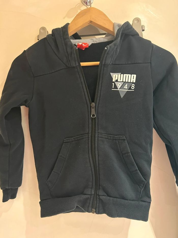 Veste Puma enfant 6 ans à capuche