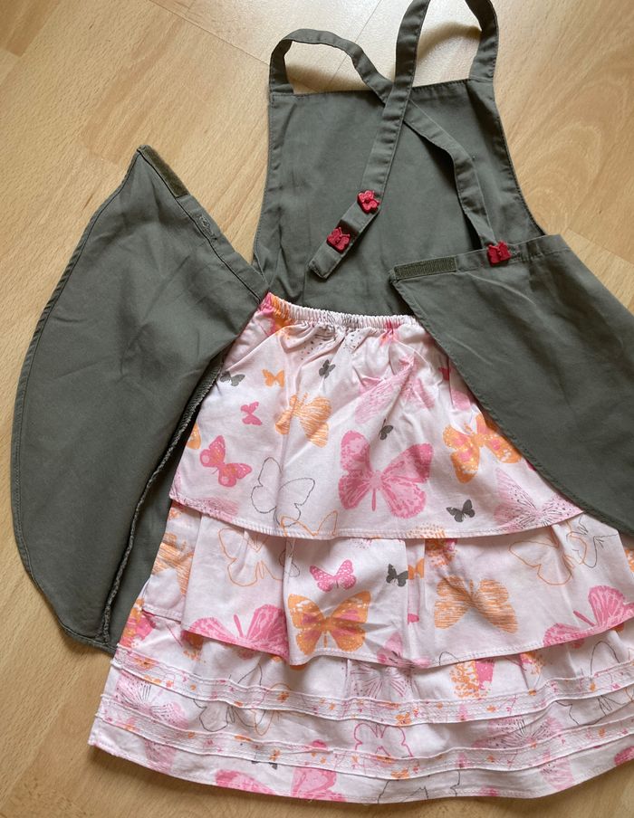 robe portefeuille imprimé papillons 18 mois - photo numéro 4