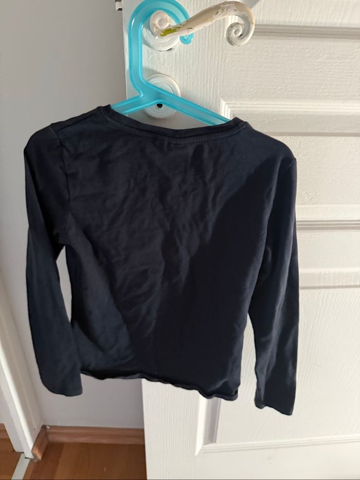 T-shirt manche longue Boss fille 10 ans - photo numéro 3