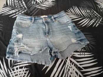 Short en jean