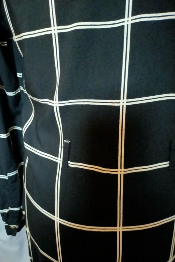 Robe noire à carreaux blancs – Anna Karef (AK) - photo numéro 8