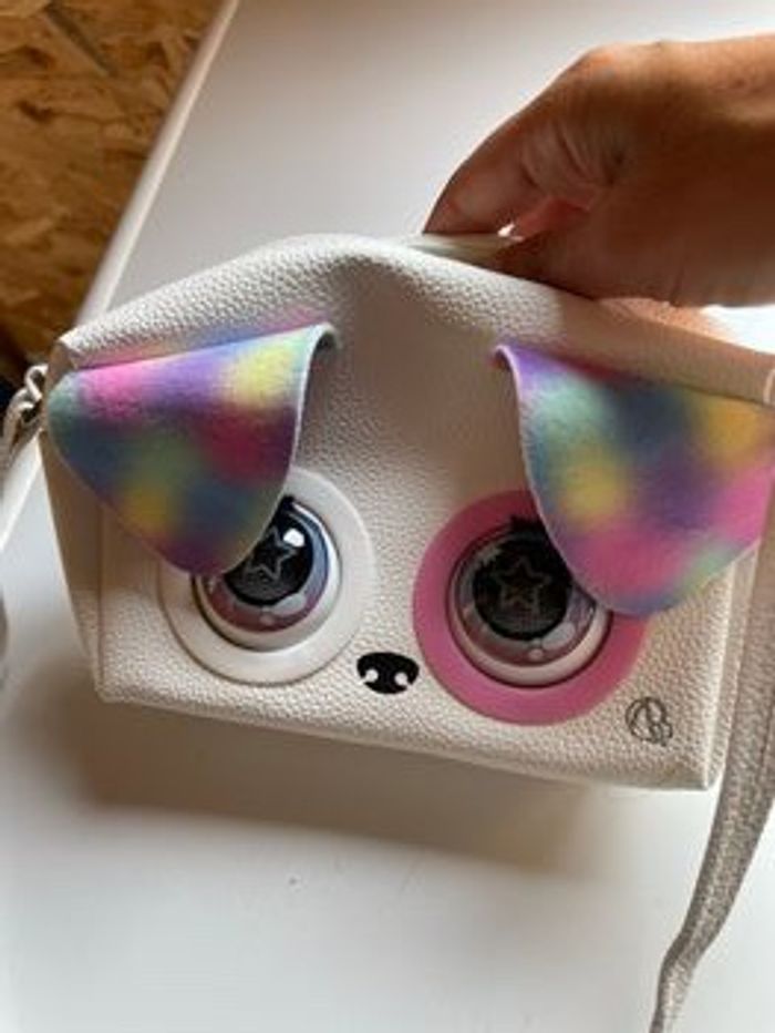 Sac à main chien interactif