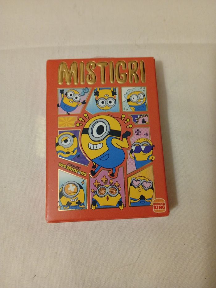 Jeu Mistigri Minions