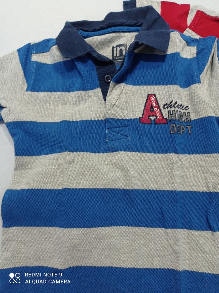 deux polos de in extenso 8 ans réf 964 C01 - photo numéro 3