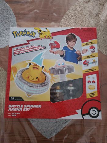 Pokemon battle spinner