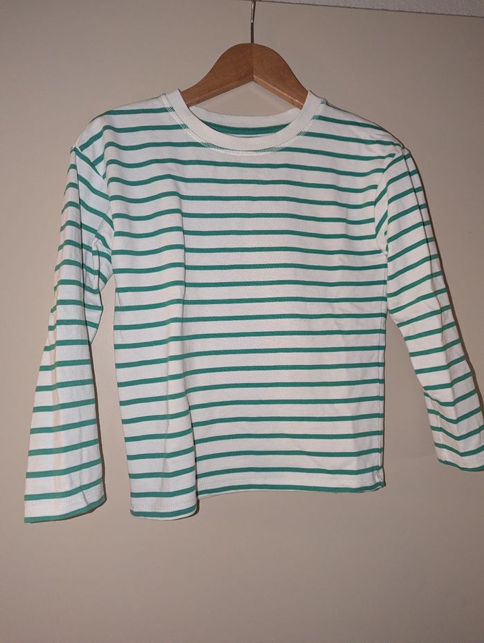 Pull marinière tex 7-8 ans