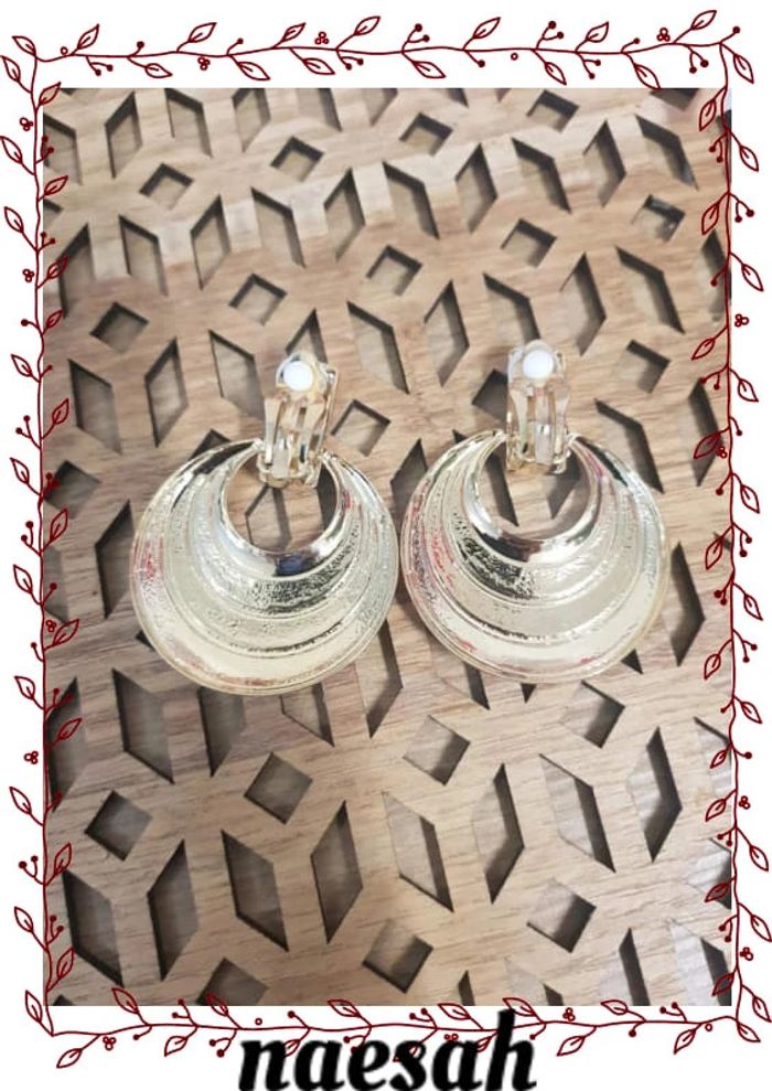 Boucles d'oreilles Vintage neuves - photo numéro 4