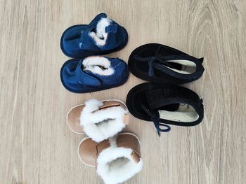 Lot de 3 paires de chaussures souple