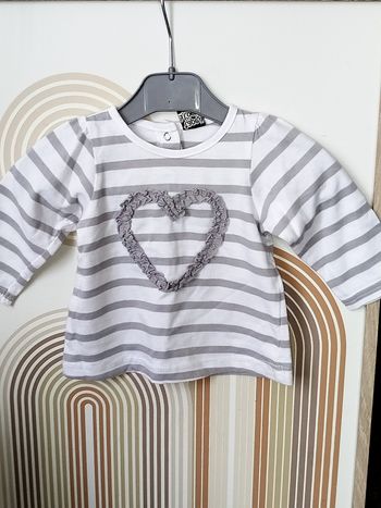 👶 Tape à l'oeil Tee Shirt Fille 3 mois