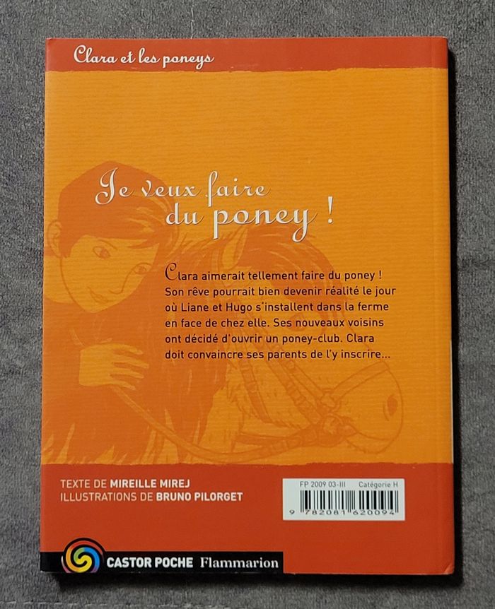 Clara et les poneys 1 - Je veux faire du poney ! Mireille Mirej, Bruno Pilorget - photo numéro 2