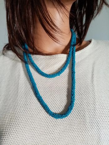 Sautoir petites perles vintage