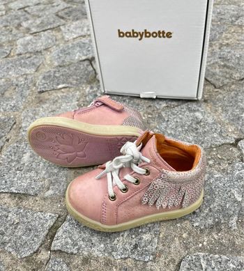 Chaussures fille montantes babybotte, taille 20